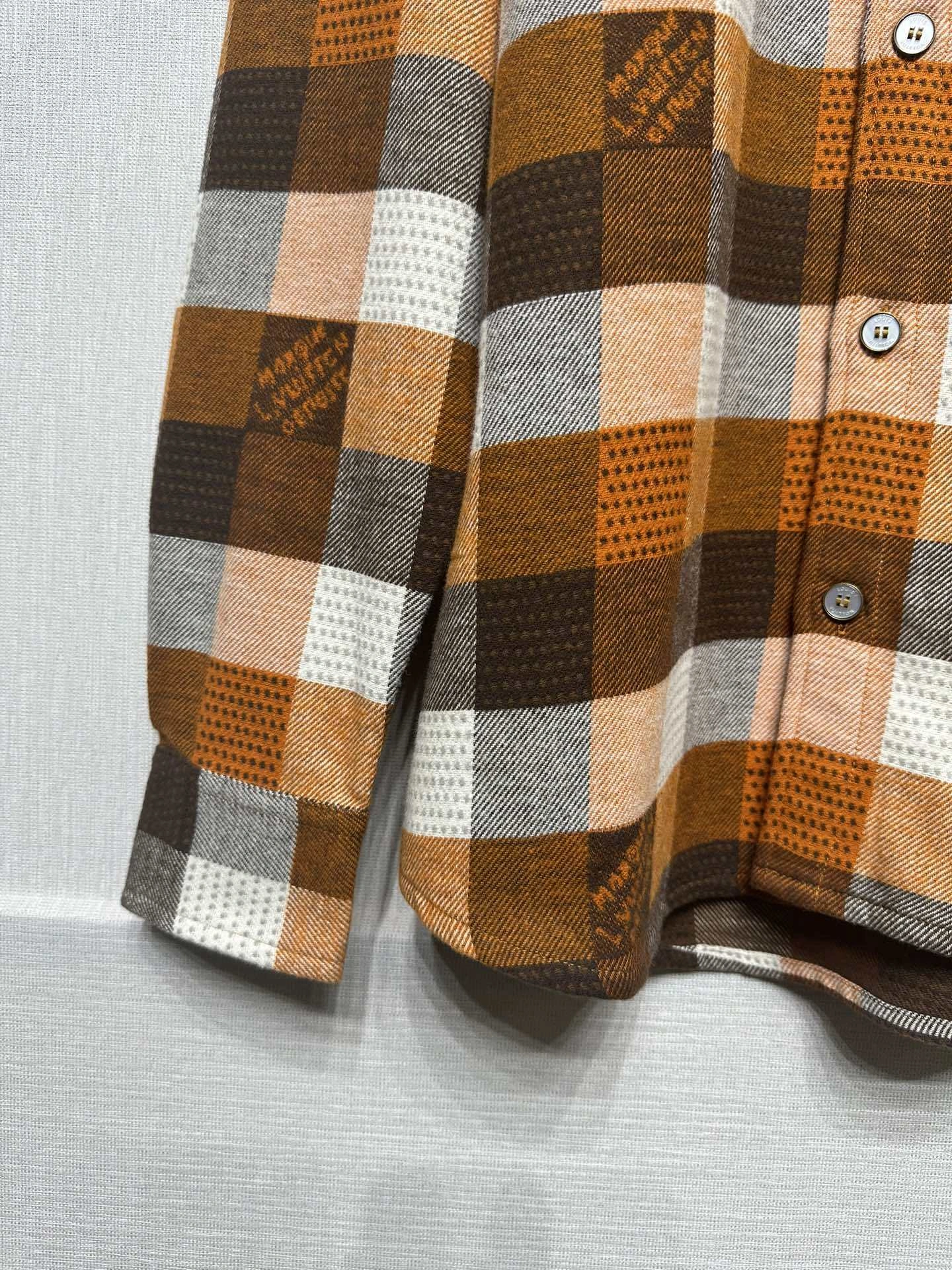wg.luxury-- 8V flannel oversized item:D-F442K0913